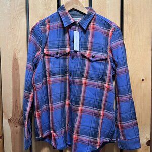 Outerknown Blanket Shirt - Women's Blue Horizon Andover - XS/S - NWT